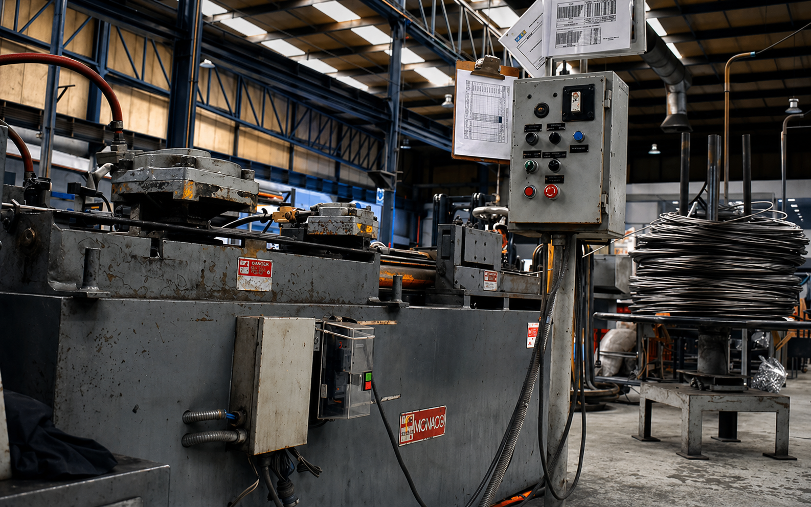 Inyector de grasa industrial EMYASA para mantenimiento de equipos